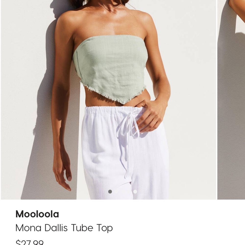 Loola Green Tube Top